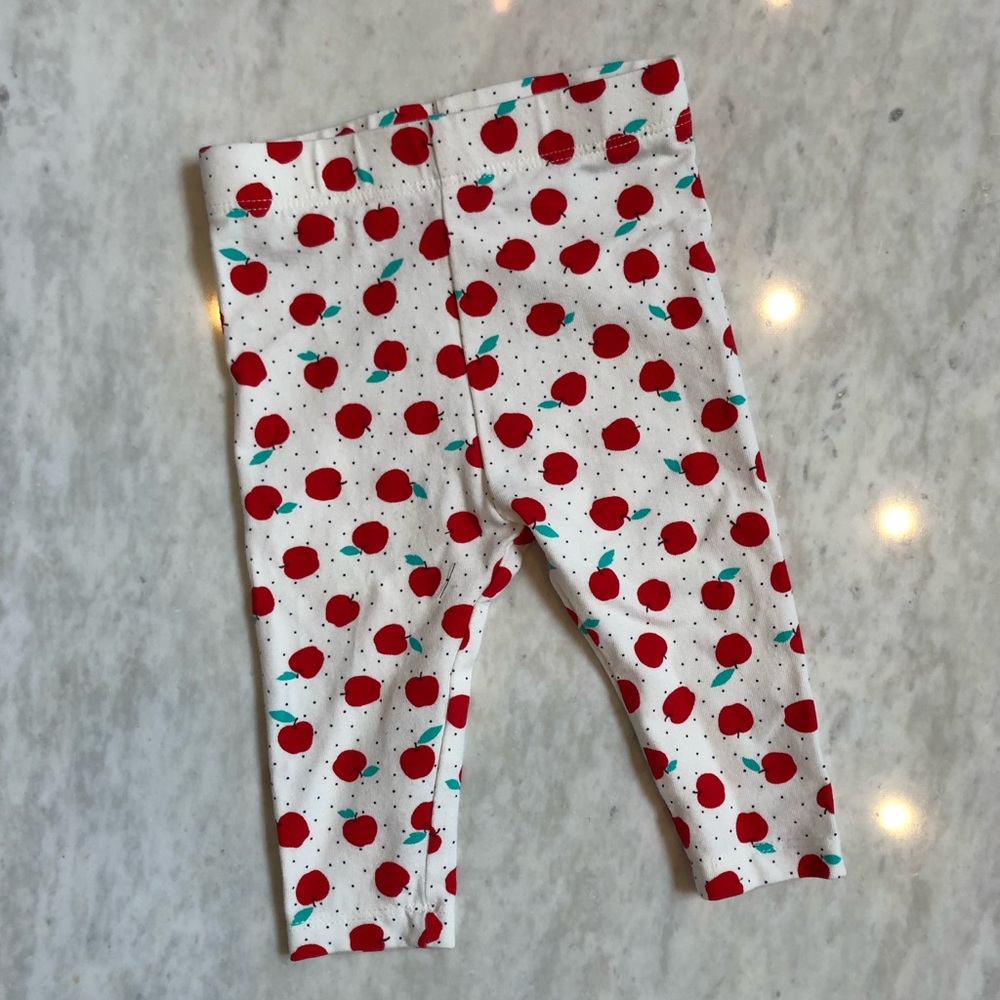 Joe Fresh Apple Leggings NWOT